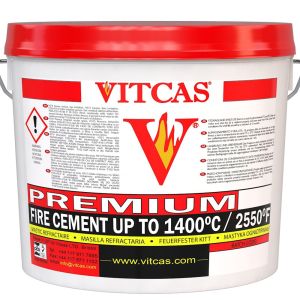 Πυρίμαχη μαστίχη PREMIUM 1250 °C - 25 kg