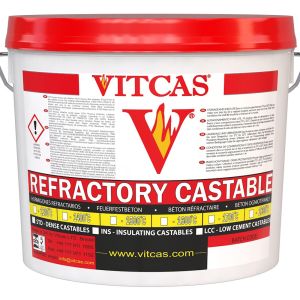 Vitcas χυτό πυρίμαχο υλικό κατηγορίας 1600 °C – πυρίμαχο σκυρόδεμα