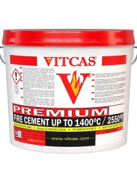 Πυρίμαχη μαστίχη PREMIUM 1250 °C - 25 kg